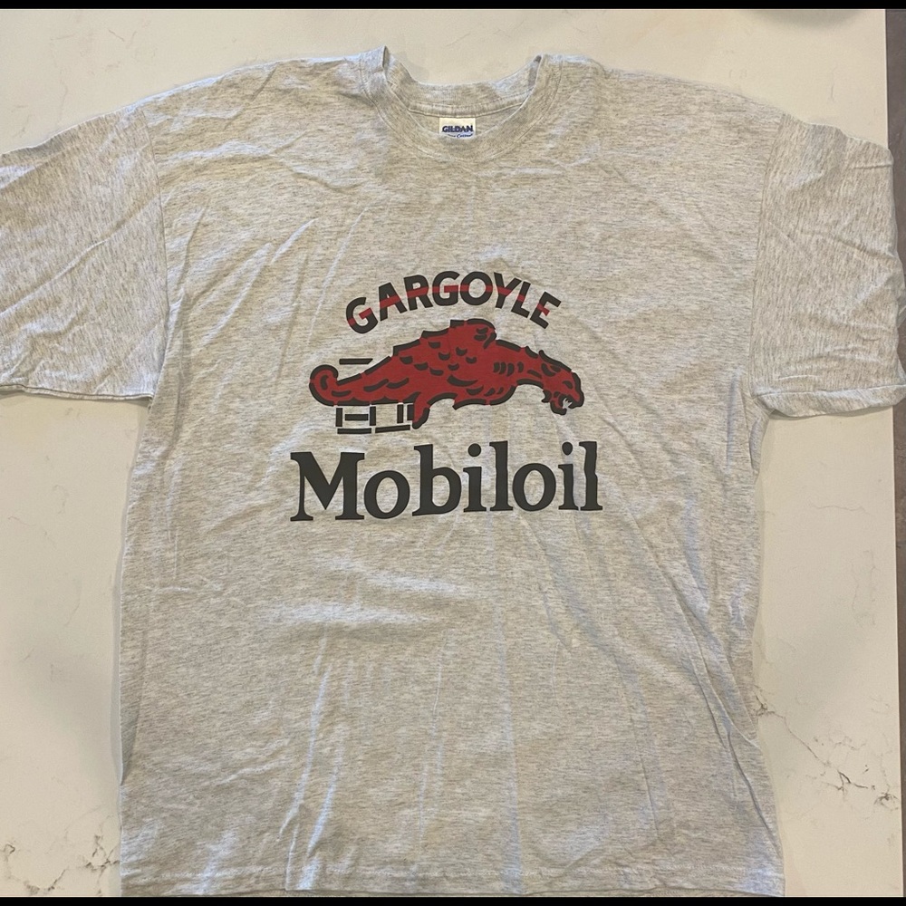 Mobil Oil vintage style tshirt men’s large NWOT